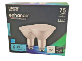Feit Electric PAR30 LED Flood Bulbs (2 pack) 75W replacement - £6.13 GBP