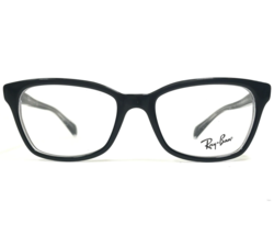 Ray-Ban Kids Eyeglasses Frames RB1591 3520 Black Clear Square Full Rim 48-16-130 - £67.26 GBP