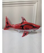 Swim Ways Rainbow Reef shark red black Pool Toy 2003 swimways FOR PARTS ... - $21.00