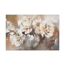 Oil Painting With Flower Rose &amp; Peonies Flower Canvas Wall Art for Home Decor R - £72.35 GBP+