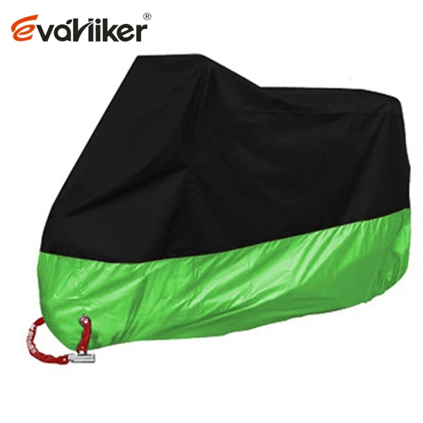 Motorcycle Covers Silver Motors Bike Dust Waterproof Outdoor Indoor 190T Rain UV - £95.13 GBP