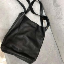 Two Strap Use Leather Bucket Bag Top Women Handbag High Qualit Capacity Casual C - £79.75 GBP