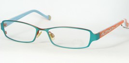 Coco Song Exotic Garden 1 Turquoise /ORANGE Eyeglasses Glasses Frame 52-15-135mm - £202.83 GBP