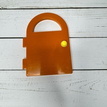 2003 Orange Plastic Front Door For Dora the Explorer Talking House Mattel Vtg - $9.49