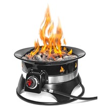 Model Portable Propane Fire Pit, Black - $274.99