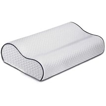 1pc Wavy Memory Foam Sleeping Pillow Slow Rebound Orthopedic Pillow Mate... - £30.11 GBP