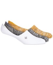 Sun + Stone Men&#39;s 3-Pk. No-Show Socks Gold Multi Size  7-12 Sock Size 10-13 - $12.99