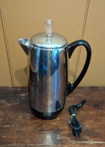 Farberware Millennium Limited Edition 12 Cup Percolator Coffee Pot FCP412 EUC - £21.18 GBP