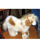 Fur horse figure, handmade with original Alpaca fur - £49.56 GBP