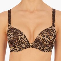 Natori Pure Luxe Underwire Push Up Bra, Leopard Print, Size 36DD, (36E),... - $69.00