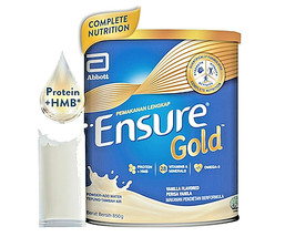 ENSURE Gold Vanilla Complete Nutrition 400g X 6 Tins NEW EXPRESS SHIPPING - $163.35