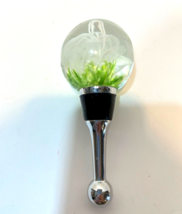 LS Arts Handblown Glass Wine Bottle Stopper 4 inches Long - $16.56