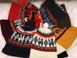 Lot of 100 woolen hats, Alpaca wool,wholesale - $415.00