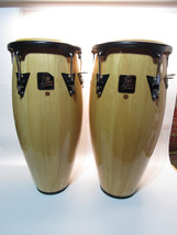 Latin Percussion Aspire Wood Conga-Bongos- - Natural Set of 2 - $296.01
