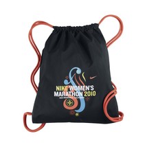 Women&#39;s Nike Run Marathon 2010 San Francisco Cali Gymsack Drawstring Bag New  - £10.15 GBP