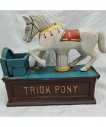 *Doesn&#39;t Work* Trick Pony Cast Iron Mechanical Coin Bank - $24.74