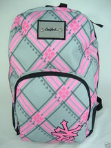 Women&#39;s Girls Zoo York GRAY/PINK School Backpack Day Bag New $45 - £24.77 GBP