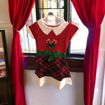 Celebrate Together girls Christmas Sweater Tunic Dress Size XXS (4-5) ca... - £31.06 GBP