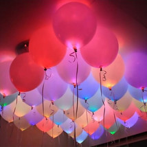LED Light Up Balloons Party Balloon Birthday Wedding Decoration Kids 48 ... - £4.97 GBP+