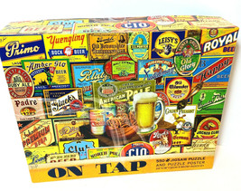 CEACO Beer ON TAP  550 Piece Puzzle   24&quot; x 18&quot; and Poster - £10.19 GBP