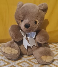 Brown Teddy Bear Plush Soft Toy 10&quot; - £10.79 GBP