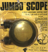Vintage Jumbo Archery Scope 2 Power Accra 300-Fully Adjustable Hunting S... - $285.88