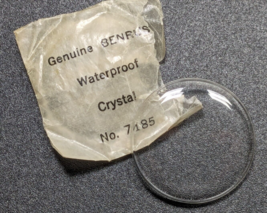 NOS Genuine Benrus Acrylic Crystal Waterproof Wrist Watch Part 7185 - £11.66 GBP