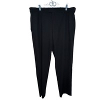 Van Heusen Dress Pants Mens Size 38x32 Straight Leg Charcoal Gray Flex T... - $8.93