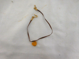 Pleasant Company Kirsten&#39;s Amber Heart Necklace American Girl Retired EARLY  - £27.15 GBP