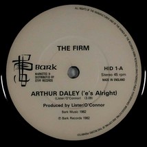 The Firm - Arthur Daley 'E's Alright / (posh version) [7" 45 rpm] UK Import PS image 2