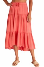 Z Supply alba maxi skirt in Coral Red - size S - £47.54 GBP