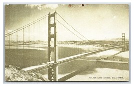 Golden Gate Bridge San Francisco California CA UNP Conoco Touraide Postcard I19 - £3.11 GBP