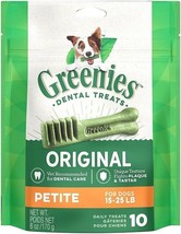Greenies Petite Dental Dog Treats - 10 count - £15.02 GBP