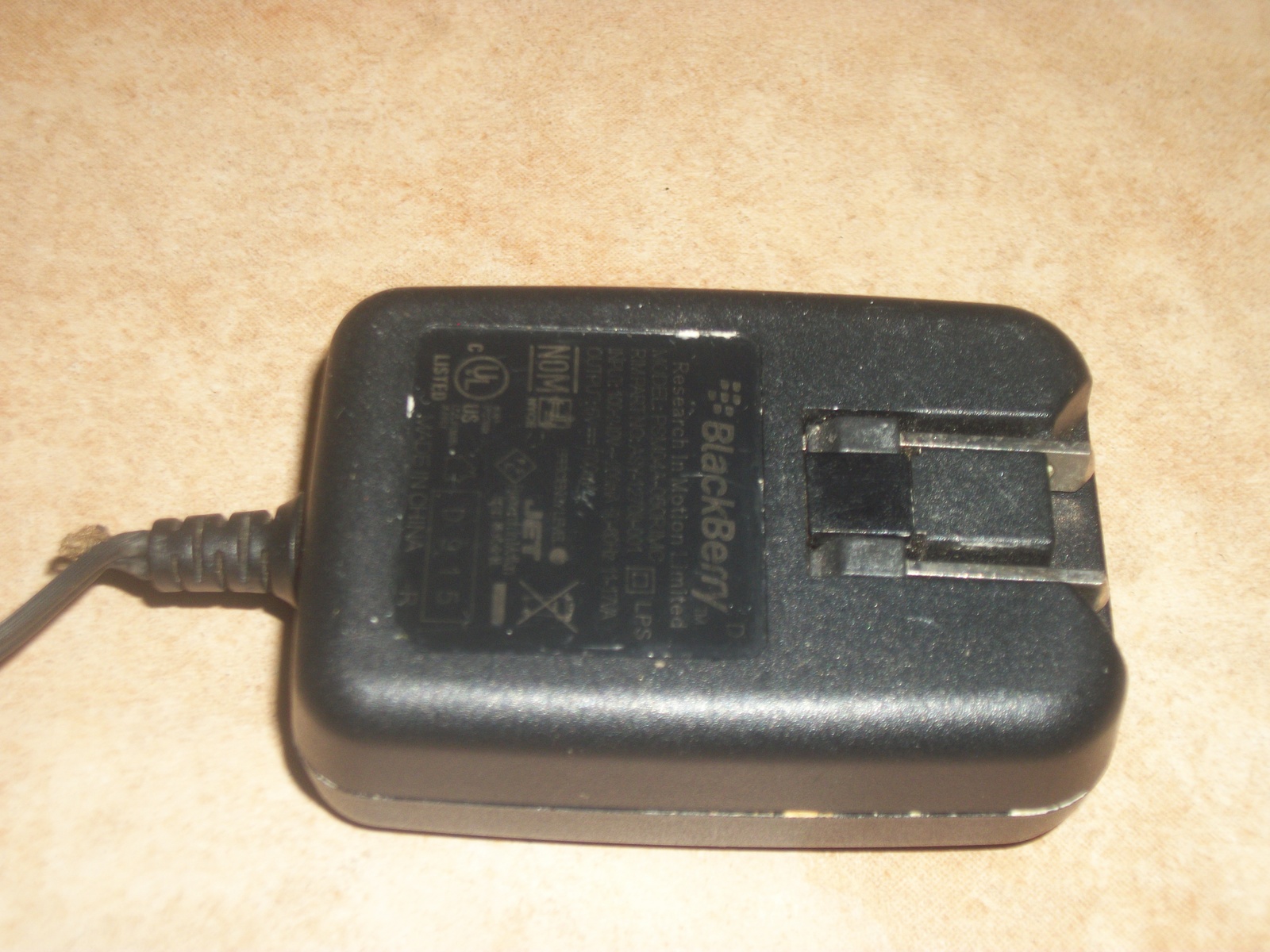 cell phone charger blackberry model PSM04A-12709 - $5.00
