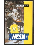 BOSTON BRUINS NESN 1995/96 SCHEDULE FLYER DON SWEENEY - $1.50