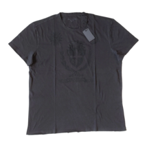 JOHN VARVATOS CREST CREW NECK TEE XXL $109 FREE WORLDWIDE SHIPPING - £59.35 GBP