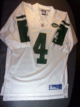 Reebok Nfl New York Jets #4 Brett Favre Football Jersey Size Large White Sv 21 - £45.31 GBP