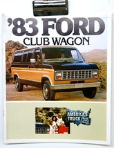 1983 Ford Club Wagon Dealership Advertising Brochure	4513 - $6.93