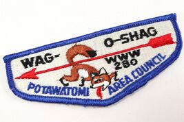 Vtg Wag-O-Shag Potawatomi 280 OA Order Arrow WWW Boy Scouts America Flap... - €6,64 EUR