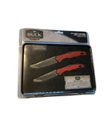 Buck Knives 237 &amp; 238 Liner Lock Combo In Collector&#39;s Tin NEW Factory Se... - £39.76 GBP