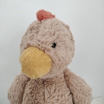 Jellycat Medium Bashful Rooster Plush Stuffed Annimal 12&#39;&#39; - £35.46 GBP