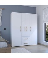 Deluxe Armoire Wardrobe - White | Ample Storage - €611,06 EUR