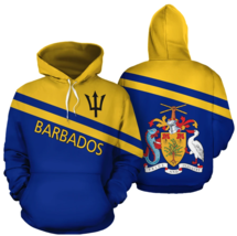 Barbados Country Flag Hoodie Adults And Youth - £44.04 GBP