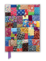 Patchwork Quilt Writing Journal, Hard Cover Blank Diary, 176 Lined Pages  - $19.95