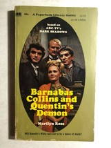 DARK SHADOWS Barnabas Quentin&#39;s Demon Marilyn Ross (1970) Paperback Library 1st - $13.85