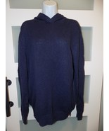 Goodlife Bouclé Midnight Hooded Sweater Size M Men&#39;s NEW - $124.60