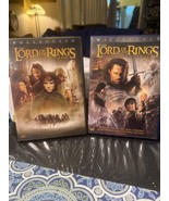 The Lord Of The Rings DVD Lot Of 2. Fellowship of the ring Return Of The... - £17.09 GBP