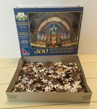 Churches And Cathedrals 500 Piece Jigsaw Puzzle Sure-Lox - $14.49