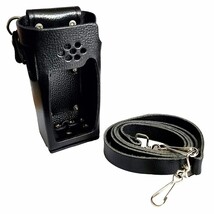 Standard Horizon Leather Case W/BELT Loop &amp; Shoulder Strap SHC-18 - £60.14 GBP