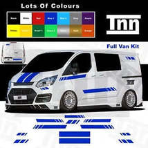 NEW LISTINGStickers For Ford Transit Custom Side Stripes Decals Graphics LWB L2  - $79.99+